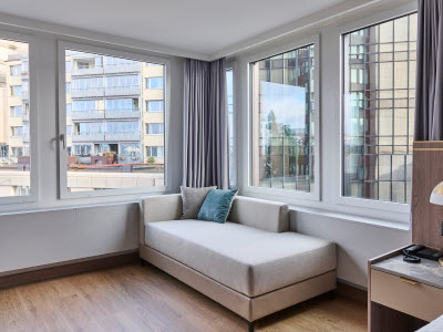 Renovationsfenster RF1 design aus Holz-Metall Bild 5