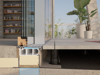 Schiebet&uuml;re ST2 aus Holz-Metall Bild 6