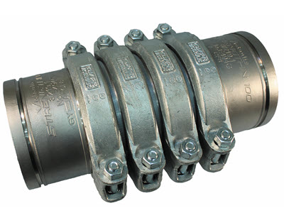 Kompensator Serie E155 für Chromstahl Rohre