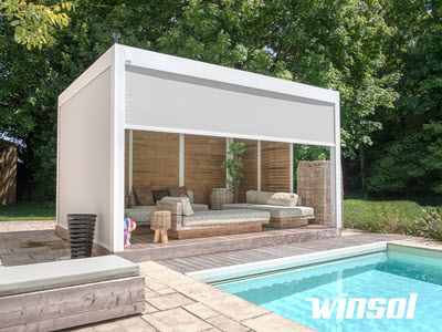 Pergola SO! - Lamellendach mit schwenkbaren Lamellen Bild 5