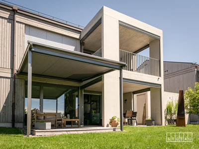 PERGOLINO - Die flexible und schlanke Terrassenbeschattung Bild 3