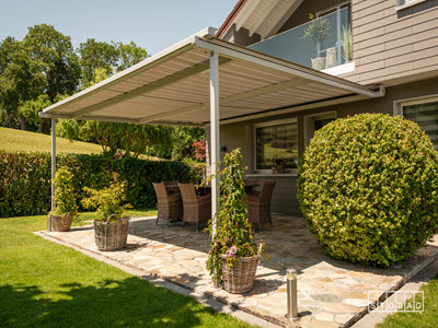 PERGOLINO - Die flexible und schlanke Terrassenbeschattung Bild 5