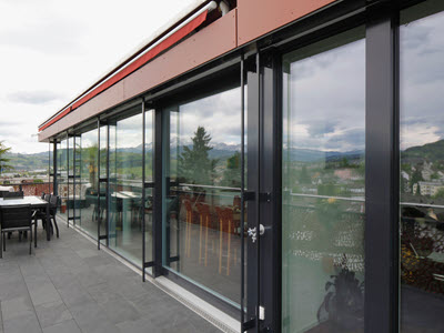 Portes coulissantes bois/métal Schweizer duraslide photo 2