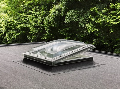 VELUX CVP/CFP, Fenêtre pour toit plat à coupole en matière synthétique photo 2