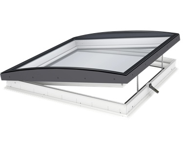 VELUX CVU/CFU, Flachdach-Fenster mit Glas-Abdeckung