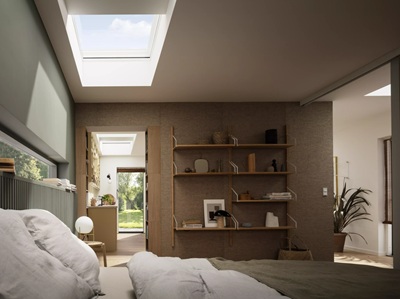 VELUX CVU/CFU, Finestra per tetti piani con vetro immagine 4