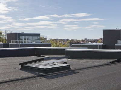 VELUX CXU, Finestra di accesso per tetti piani elettrica immagine 3