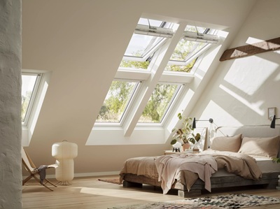 VELUX GGU/GGL Finestra con apertura a bilico solar immagine 3