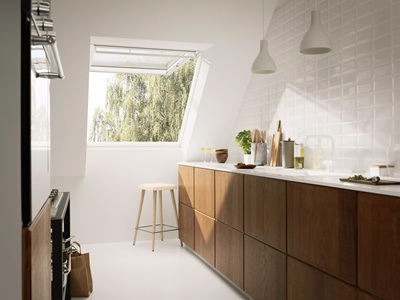 VELUX GPU/GPL Finestra con apertura a vasistas manuale immagine 4