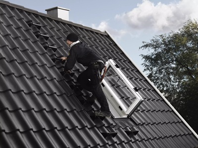 VELUX GXU/GXLA/GXLB Finestra di accesso con funzione porta immagine 3