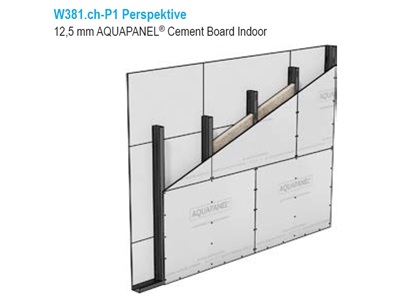 W38.ch - Knauf Metallständerwände AQUAPANEL®