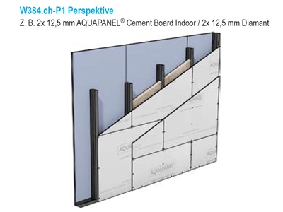 W38.ch - Knauf Metallständerwände AQUAPANEL® Bild 4