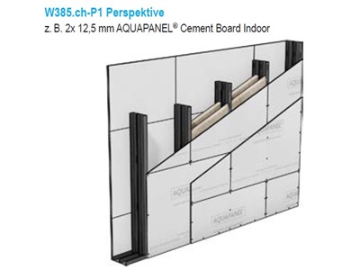 W38.ch - Knauf Metallständerwände AQUAPANEL® Bild 5