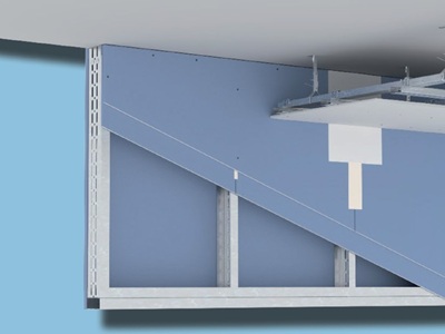 SL03.ch - Velette verticali a soffitto Knauf