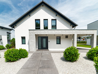 Haust&uuml;ren mit Glasausschnitten - Ego&reg;Modernline Bild 2
