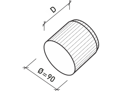 Montagezylinder Eco-Fix Typ MZ