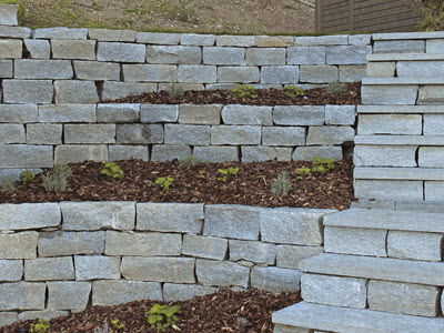 Mur et blocs de pierre photo 5