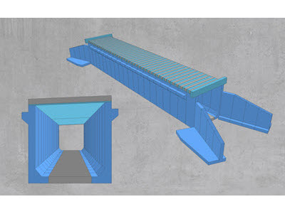 Vorgefertigte Elemente f&uuml;r Rahmenwerke Bild 1