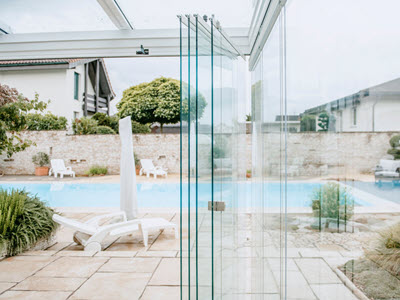 COVER Vitrage coulissant-pivotant non isolé tout verre photo 3