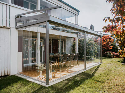 COVER Ganzglas Schiebe-Drehverglasung unisoliert Bild 6