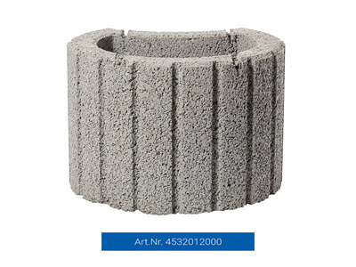 B&ouml;schungssteine Betonmauersteine Bild 1